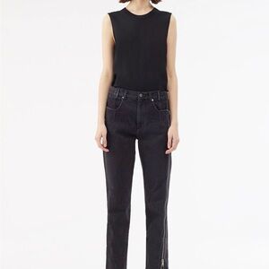 3.1 Phillip Lim Black Straight Leg Jeans